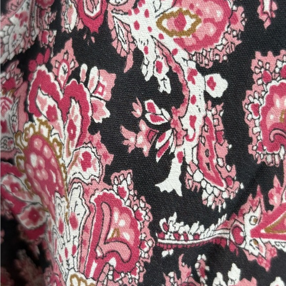 Rampage Y2K 90s Vintage Coquette Boho Floral Print Rayon Midi Dress Size 8-10 - Picture 9 of 16